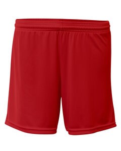 A4 NW5383 - Ladies 5" Cooling Performance Short Scarlet