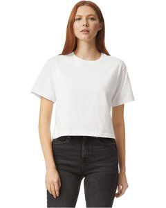 American Apparel 102AM - Ladies Fine Jersey Boxy T-Shirt White