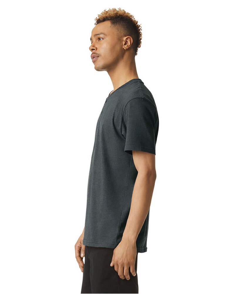 American Apparel 2004CVC - Unisex CVC Henley T-Shirt