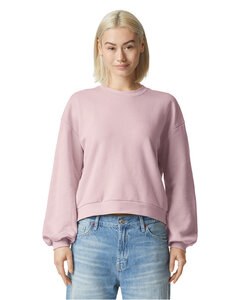 American Apparel RF494 - Ladies ReFlex Fleece Crewneck Sweatshirt Blush