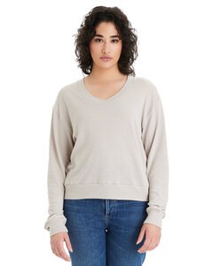 Alternative Apparel 5065BP - Ladies Slouchy Sweatshirt Vintage Oat