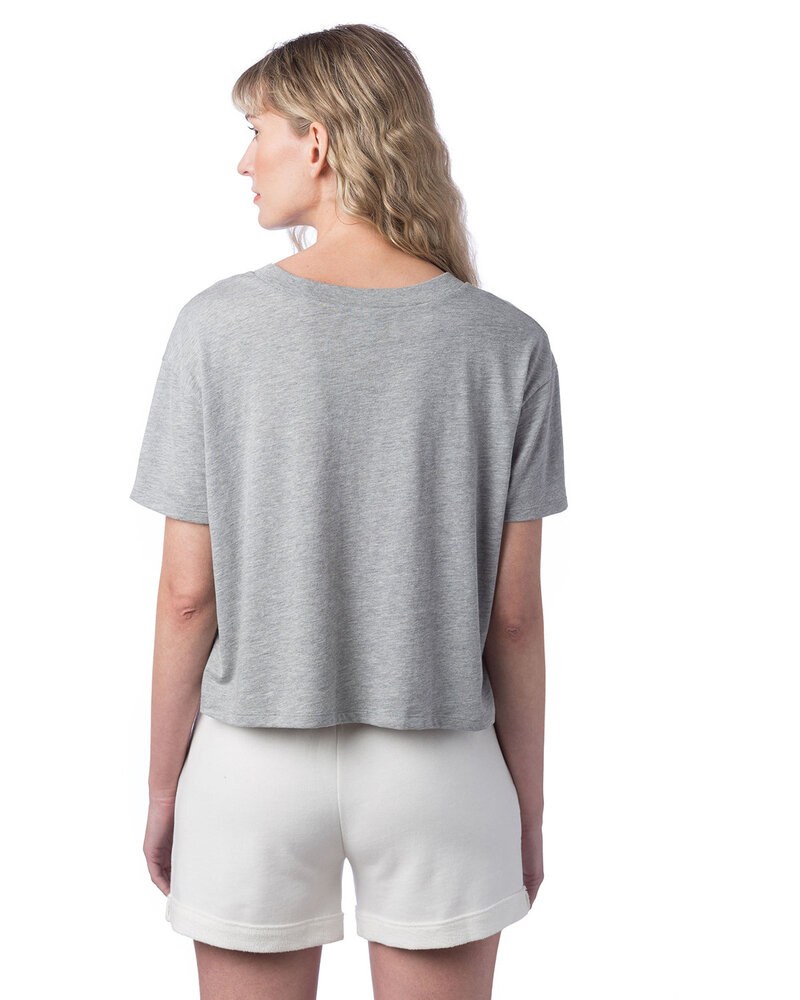 Alternative Apparel 5114CV - Ladies CVC Go-To Headliner Crop T-Shirt
