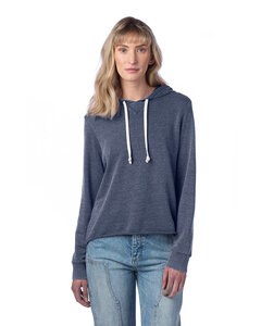 Alternative Apparel 8628NM - Ladies Day Off Hooded Sweatshirt Dark Navy
