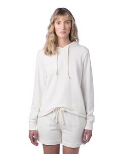 Alternative Apparel 8628NM - Ladies Day Off Hooded Sweatshirt Ivory