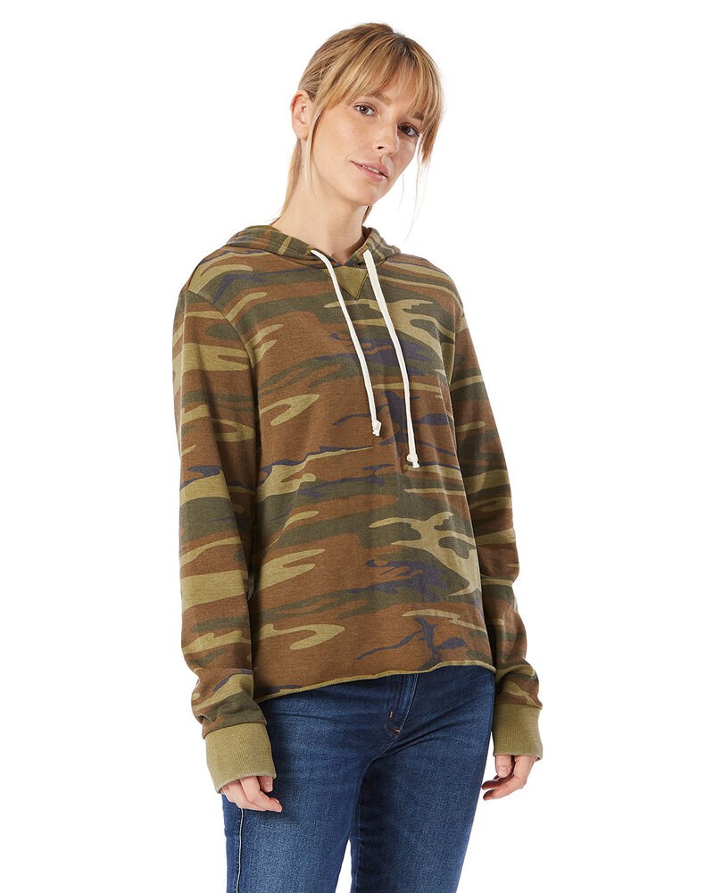 Alternative Apparel 8628NM - Ladies Day Off Hooded Sweatshirt