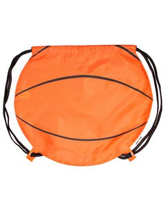 GameTime BG151 - Basketball Drawstring Backpack Orange