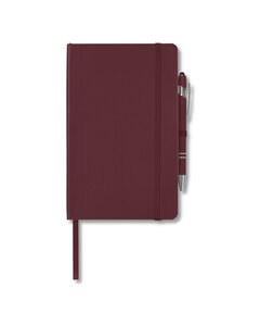 CORE365 CE090 - Soft Cover Journal And Pen Set Burgundy