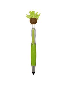 MopToppers PL-1795 - Multicultural Screen Cleaner With Stylus Pen Lime Green