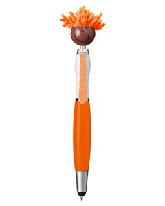 MopToppers PL-1795 - Multicultural Screen Cleaner With Stylus Pen Orange
