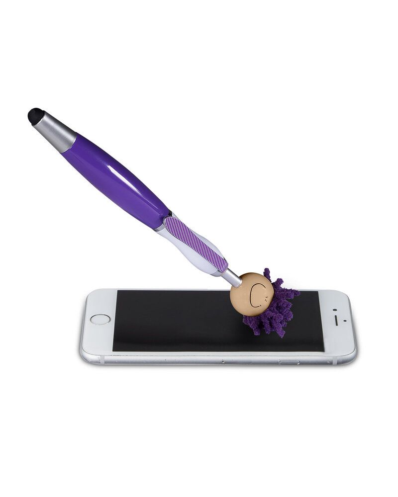 MopToppers PL-1785 - Multicultural Screen Cleaner With Stylus Pen