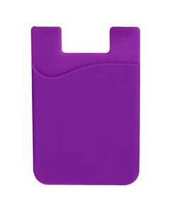 Prime Line PL-1235 - Econo Silicone Mobile Device Pocket Purple