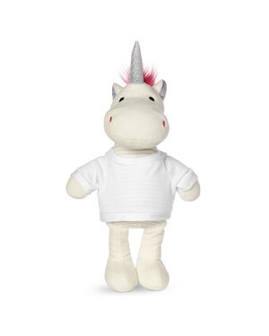 Prime Line TY6028 - 8.5" Plush Unicorn With T-Shirt