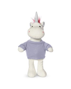 Prime Line TY6028 - 8.5" Plush Unicorn With T-Shirt