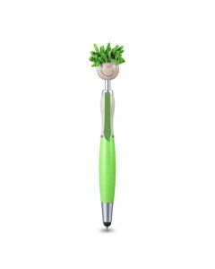 MopToppers P175 - Wheat Straw Screen Cleaner With Stylus Pen Lime Green