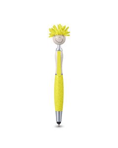 MopToppers P175 - Wheat Straw Screen Cleaner With Stylus Pen Yellow