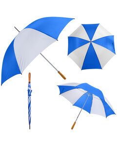 Prime Line OD205 - Jumbo Golf Umbrella 60" Reflex Blue/Wh