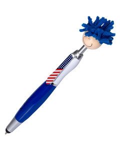 MopToppers PL-1726 - Patriotic Screen Cleaner With Stylus Pen Blue