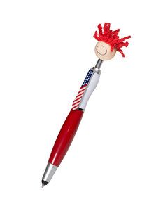 MopToppers PL-1726 - Patriotic Screen Cleaner With Stylus Pen Red