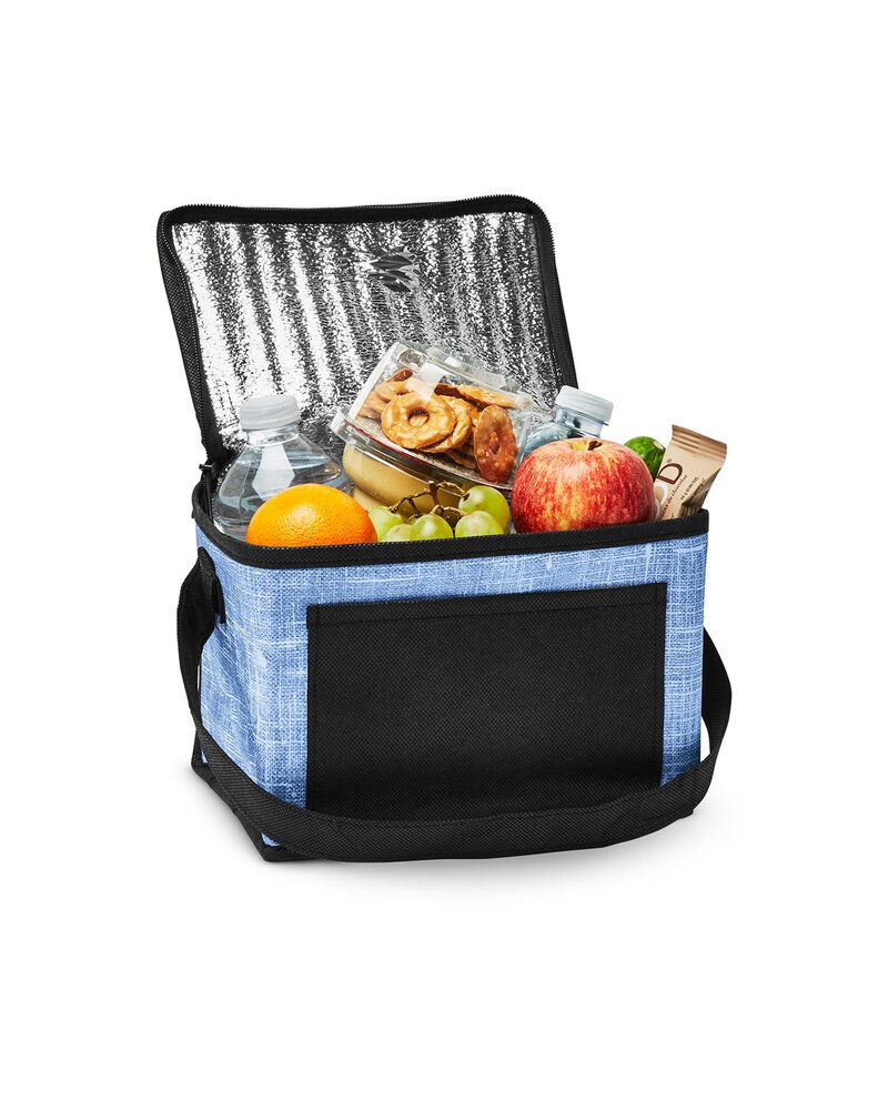 Prime Line LB127 - Denim Pattern Non-Woven 6-Pack Lunch Bag