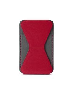 Leeman LG256 - Tuscany Magnetic Card Holder Phone Stand Red
