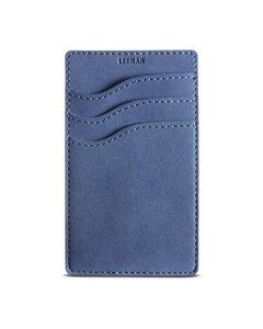 Leeman LG255 - Nuba RFID 3 Pocket Phone Wallet Reflex Blue