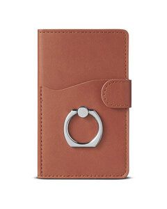 Leeman LG400 - Tuscany Dual Card Pocket With Metal Ring