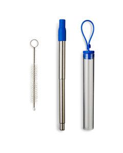 Prime Line MG101 - Festival Telescopic Drinking Straw Kit Blue