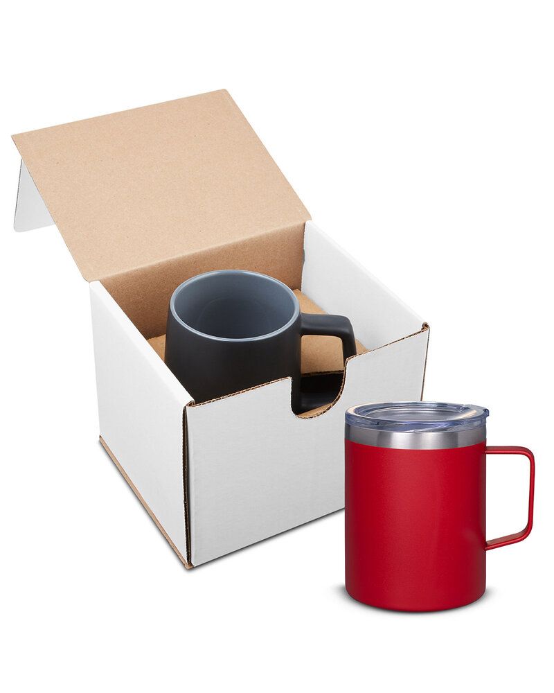 Prime Line GMG407 - 12oz Vacuum Insulated Coffee Mug With Handle In Mailer