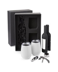 Prime Line G913 - Everything But The Wine Gift Set White