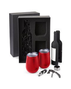 Prime Line G913 - Everything But The Wine Gift Set Red