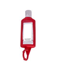 Prime Line PC900 - Hand Sanitizer With Silicone Holder Red