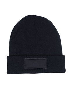 Prime Line HW110 - Knit Beanie With Patch Black