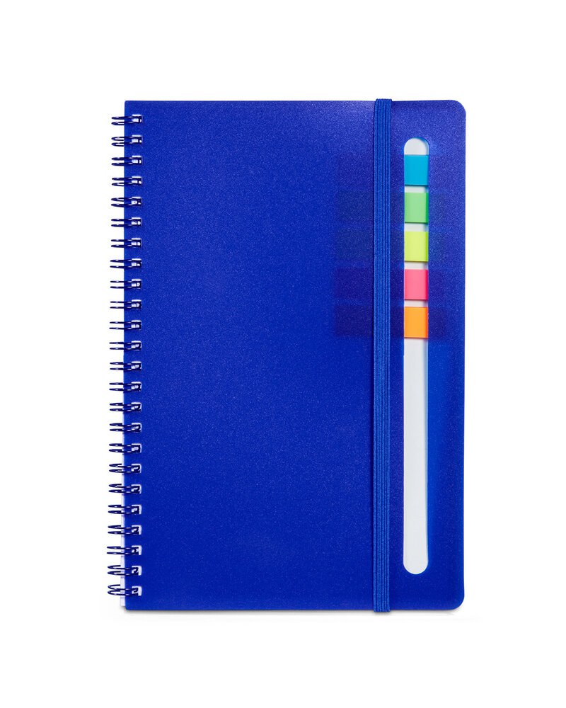 Prime Line NB111 - Semester Spiral Notebook With Sticky Flags