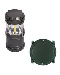Prime Line PL-2020 - Mini Cob Camping Lantern-Style Flashlight Gunmetal