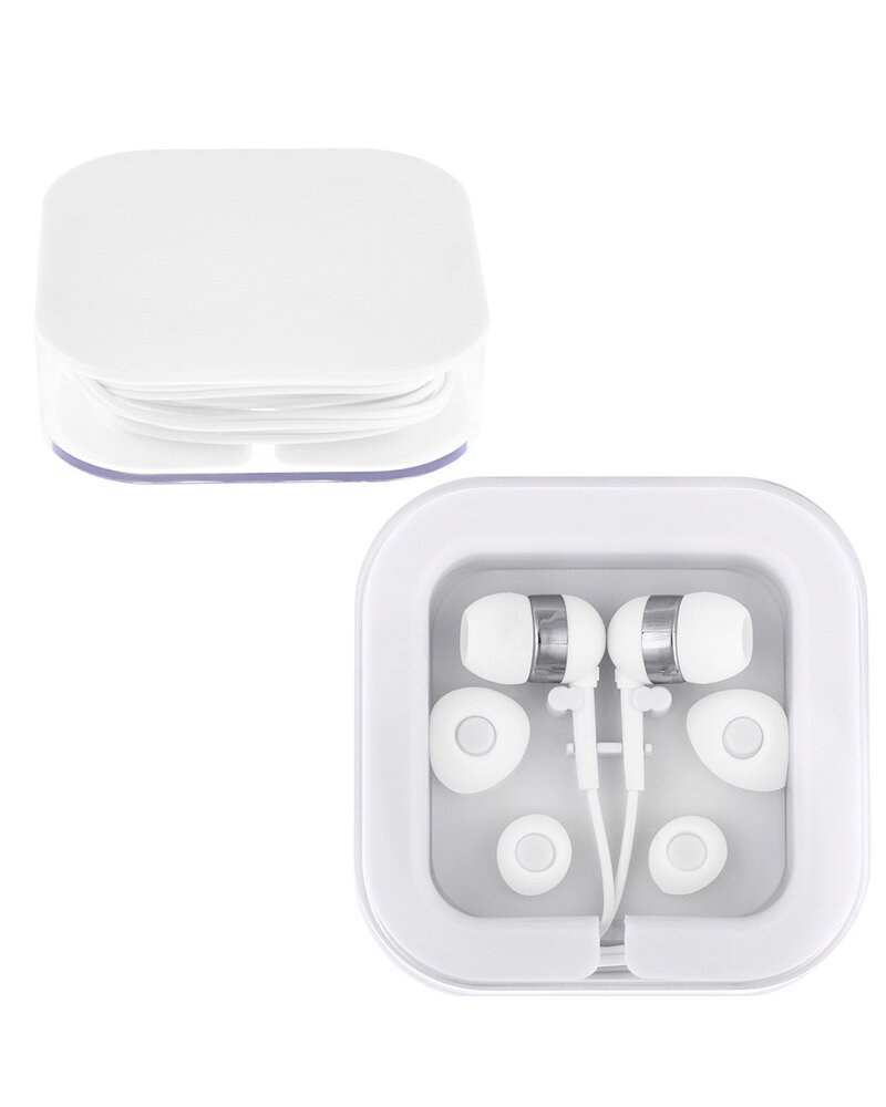 Prime Line IT103 - Earbuds In Square Case