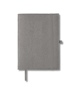 Prime Line NB113 - Felt Refillable Journal Gray