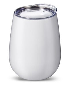 Prime Line PL-2229 - 10oz Stemless Vacuum Wine Tumbler With Lid