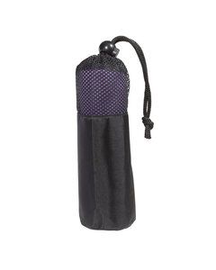 Prime Line LT-4312 - Microfiber Quick Dry And Cooling Towel In Mesh Pouch Purple