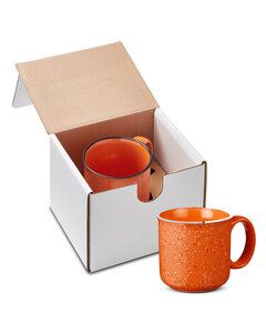 Prime Line GCM107 - 15oz Campfire Ceramic Mug In Mailer Orange