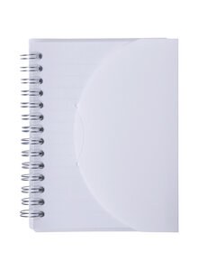 Prime Line NB105 - Medium Spiral Curve Notebook White