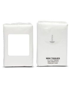 Prime Line PC185 - Mini Tissue Packet White