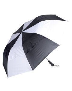 Prime Line OD215 - Vented Auto Open Golf Umbrella 58" Black/White