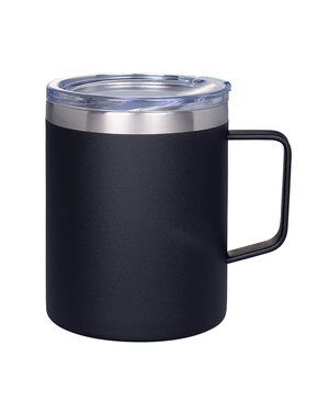 Prime Line MG407 - 12oz Vacuum Insulated Coffee Mug With Handle