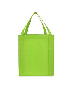 Prime Line BG80 - Saturn Jumbo Non-Woven Grocery Tote Lime Green