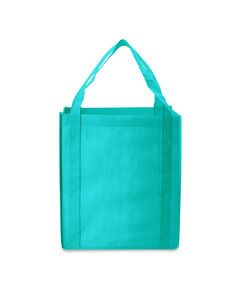 Prime Line BG80 - Saturn Jumbo Non-Woven Grocery Tote Teal