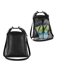 Prime Line BG321 - Mesh Water-Resistant Wet-Dry Bag Black