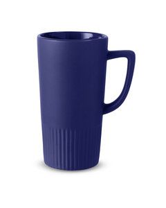 Prime Line CM220 - 20oz Texture Base Ceramic Mug Cobalt Blue