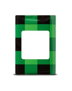 Prime Line PC198 - Mini Tissue Packet - Buffalo Plaid Green