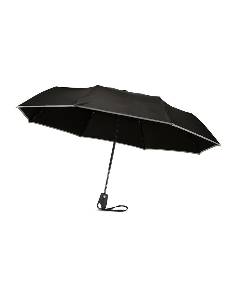 Prime Line OD208 - Auto-Open Umbrella With Reflective Trim