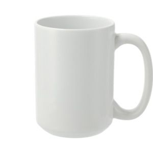 Generic SP20002 - Ceramic Coffee Mug 15 oz White